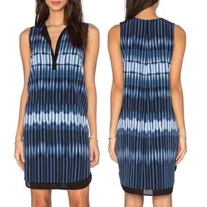 Vince Sleeveless Silk Tie Dye Dress Medium EUC